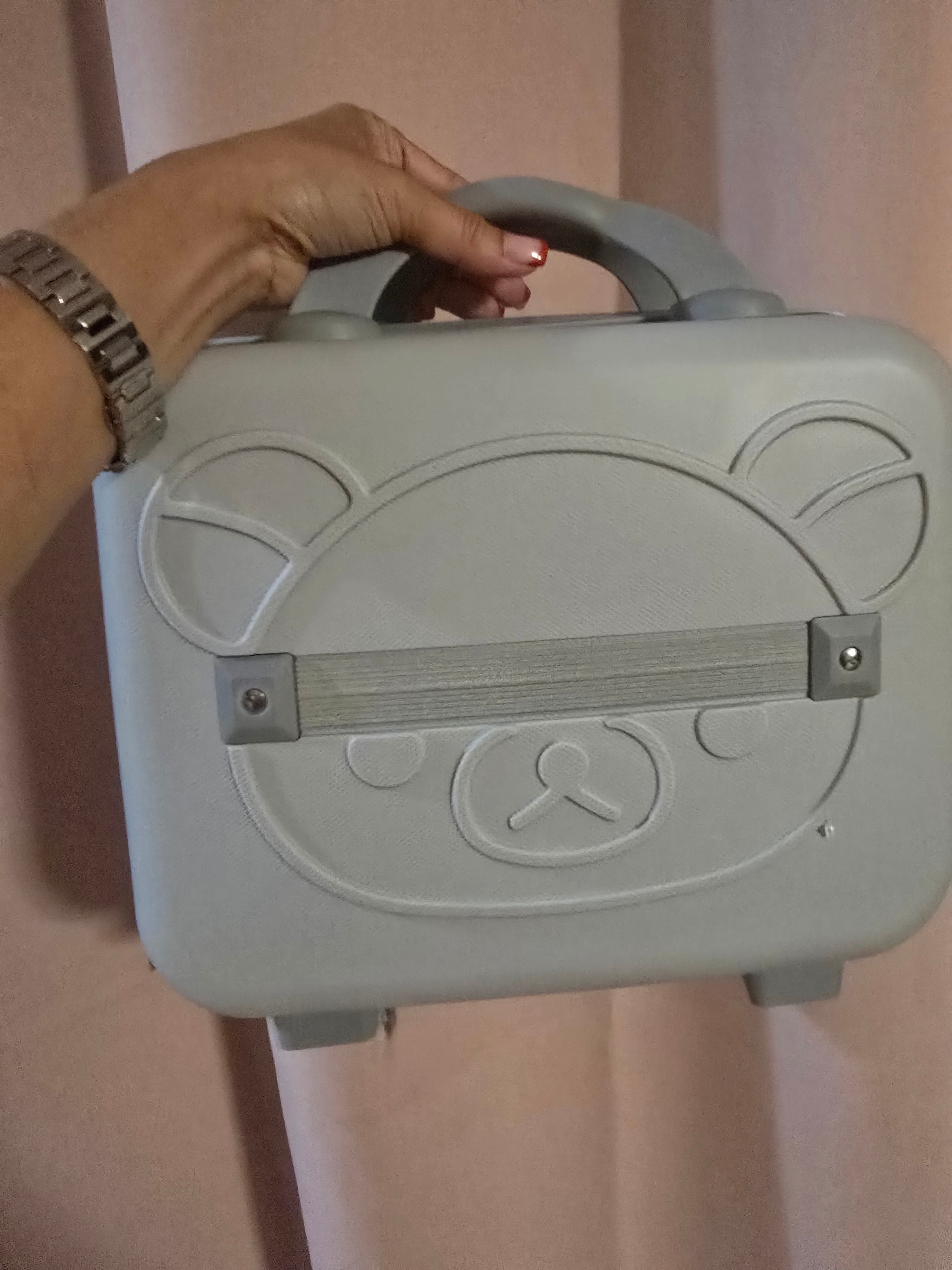 Rilakkuma Carry-On Cosmetic & Travel Case 💚