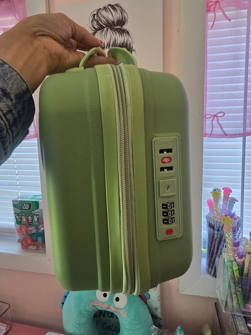 Rilakkuma Carry-On Cosmetic & Travel Case 💚