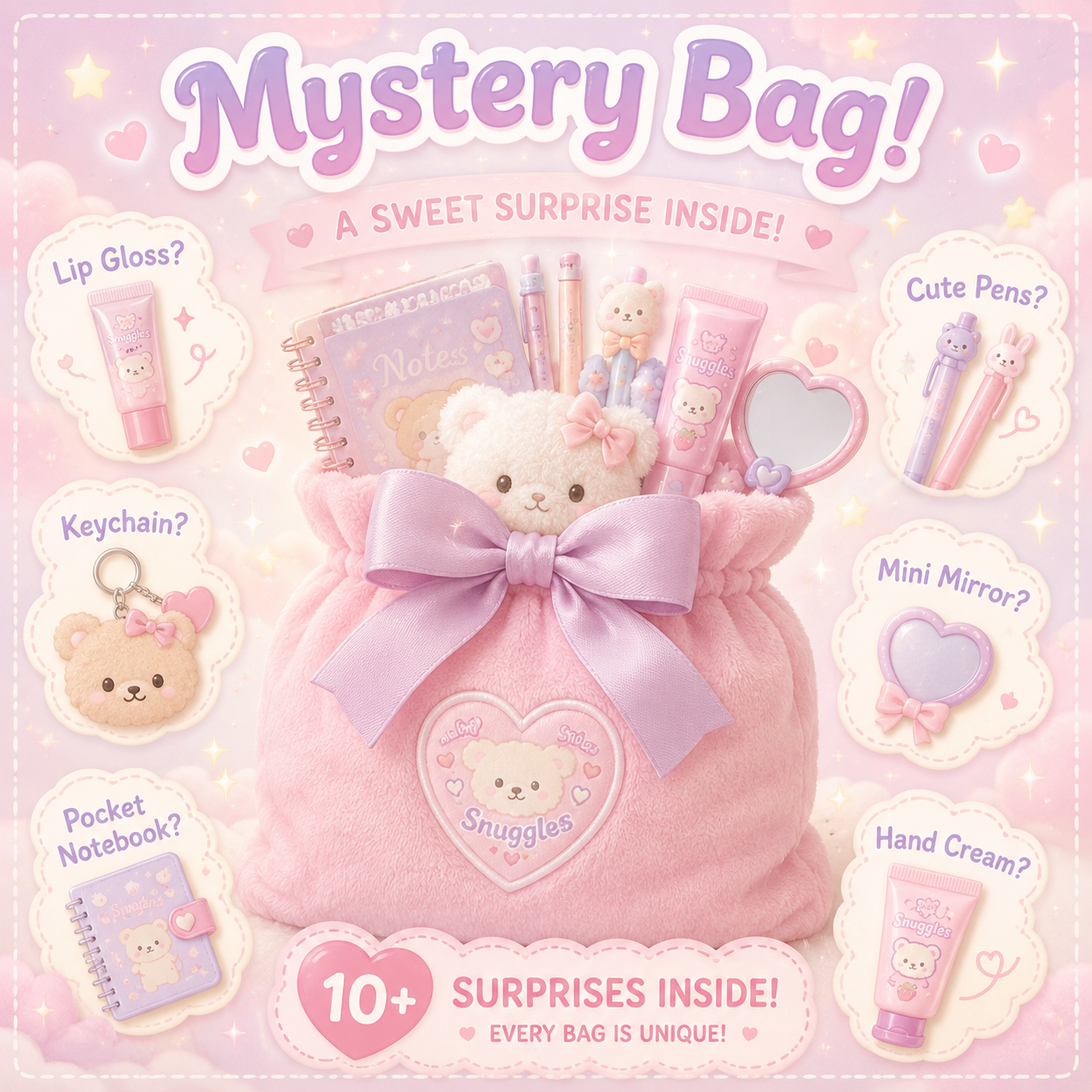 Snuggles Secret Surprise Bag